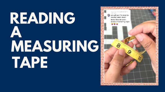 Reading A Measuring Tape for Sewing
