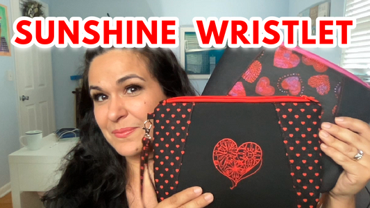 Pattern Review - Sunshine Wristlet