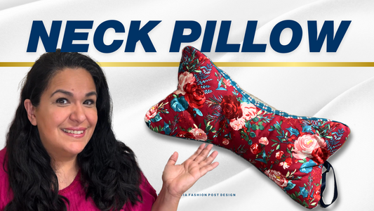 Neck Pillow Sewing Tutorial Pattern from Sew4Home