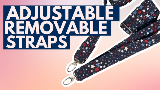 Adjustable and Removable Bag Straps - Detailed Instructions