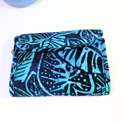 Jewelry Wallet - Tropical Blue