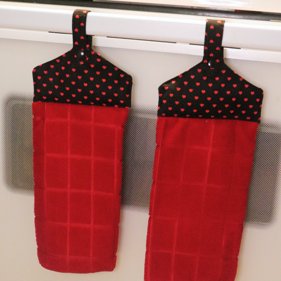 Set of 2 - Valentine's Kitchen Towels