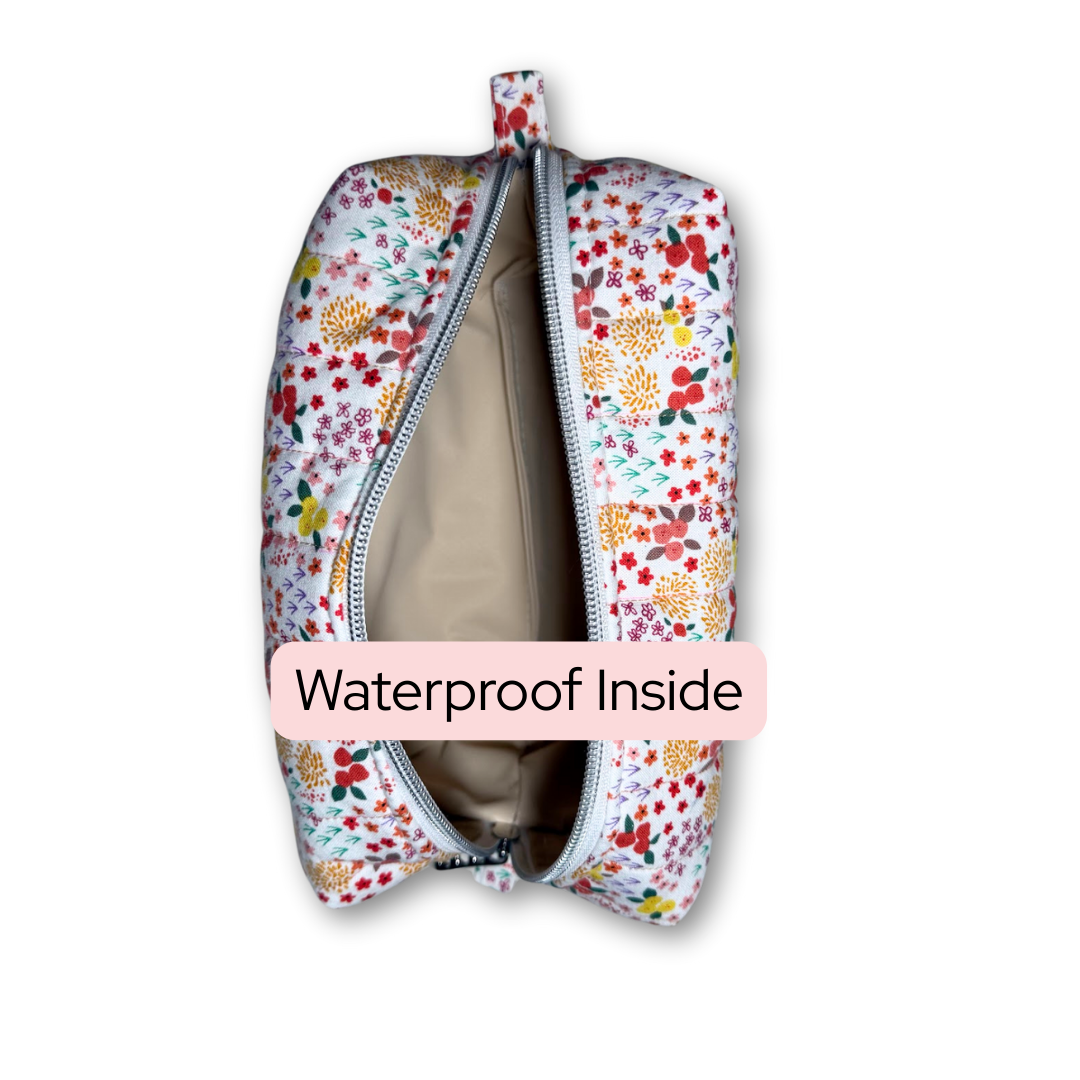 Boxy Cosmetic Pouch - Waterproof *Limited Edition*