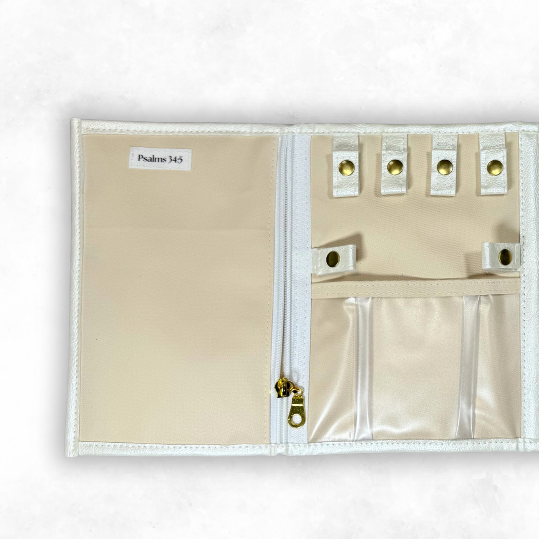 Vegan Leather Jewelry Organizer
