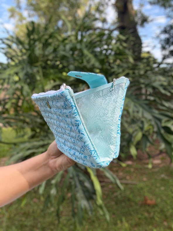 Medium Dual Zipper Fold-Flat Pouch *Limited Edition*