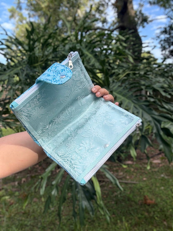Medium Dual Zipper Fold-Flat Pouch *Limited Edition*