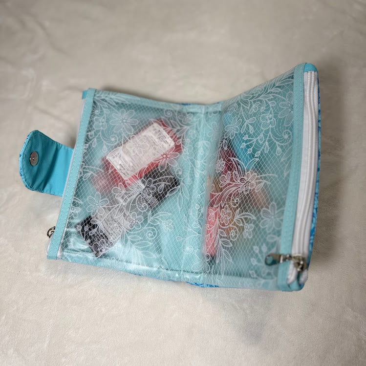 Medium Dual Zipper Fold-Flat Pouch *Limited Edition*