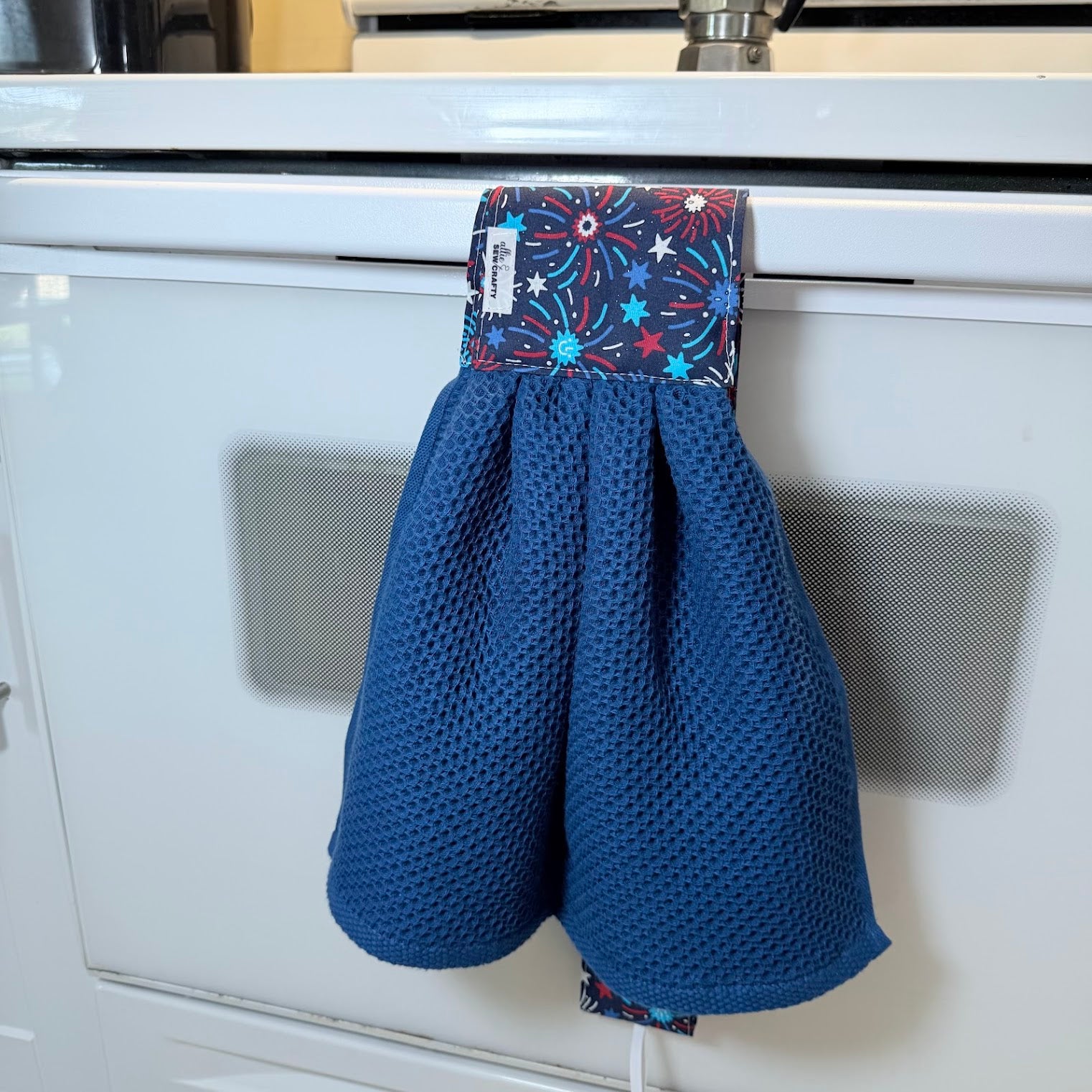 Fireworks Patriotic Scarf Towel